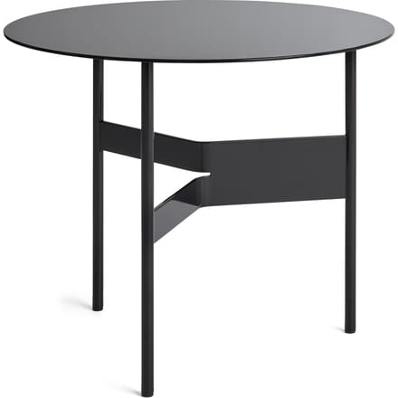 HAY Shim bijzettafel - black - Ø54 cm