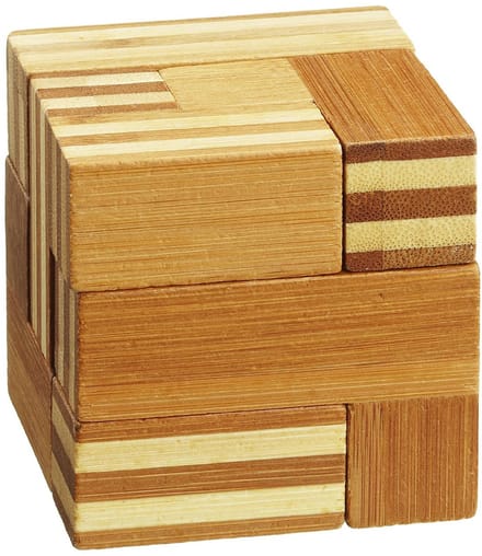 Philos Soma Kubus Puzzel, Bamboe