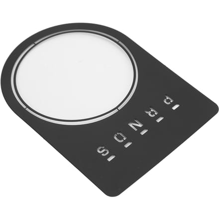 Cadre de Boîte de Vitesses Alliage d'Aluminium Garniture de Panneau de Levier de Vitesses Remplacement pour Jaguar FPACE 20162020(Noir ) white