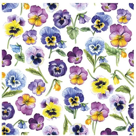 Servet "Horned Violet" - 20 stuks