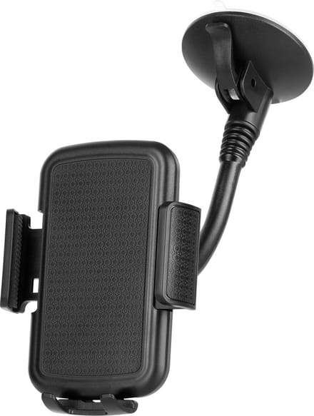 Krüger&Matz - Universele Telefoonhouder - Auto - Flexibele Arm - 360° Roteerbaar