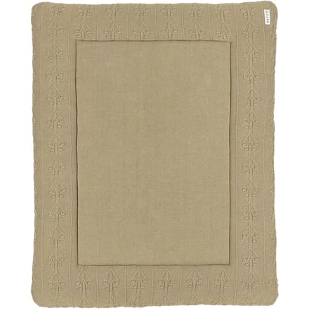 Meyco Baby Romantic Flower boxkleed - taupe - 77x97cm
