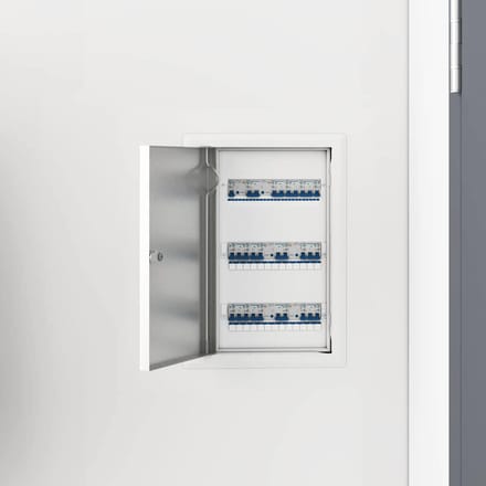 vidaXL - Access - Panel - Wit - 33 - x - 23 - x - 3 - cm - Staal