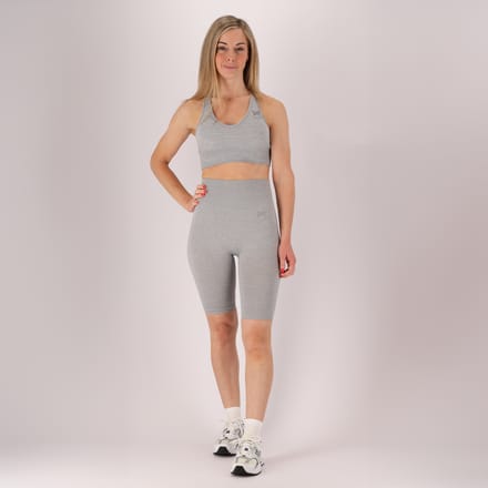 Morethansocks - Sportset dames - Short/BH - Grijs - S - Sport short - Sportkleding dames