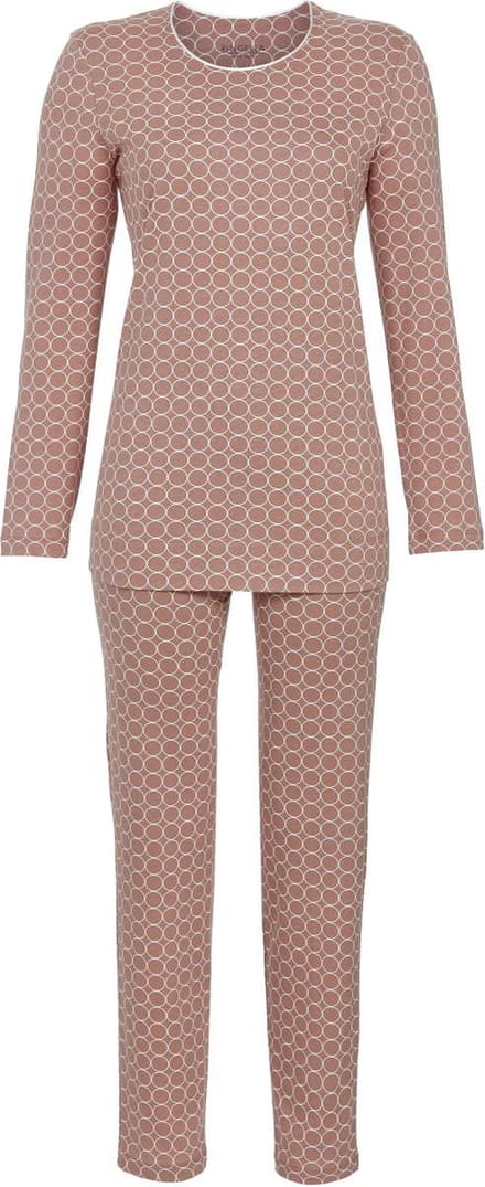 Roze pyjama cirkels Ringella - Roze - Maat - 44