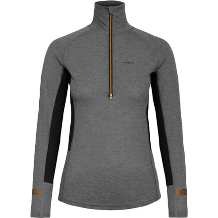 Damestrui met 1/2 rits Johaug Aerial Wool Mix 2.0