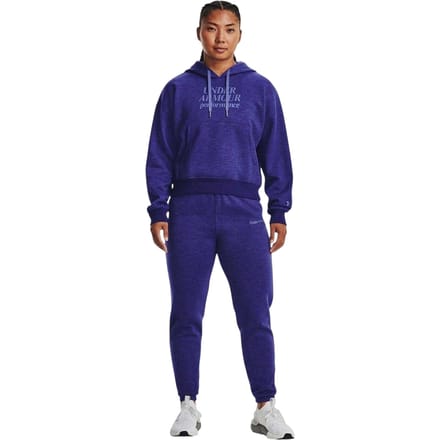 Under Armour Essential Script-hoodie voor dames (Blauw)