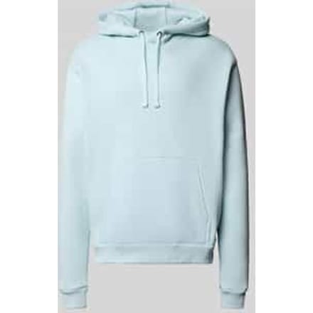 Hoodie met labelstitching