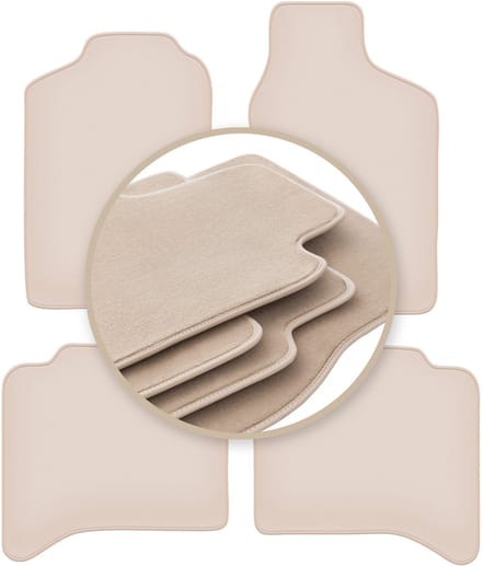 PREMIUM beige matten voor: Opel Frontera B 5-deurs 1998-2006