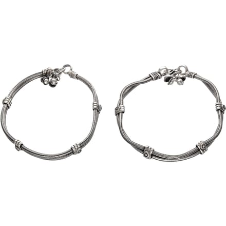 IZIA enkelbandje Dames Zilver veelkleurig