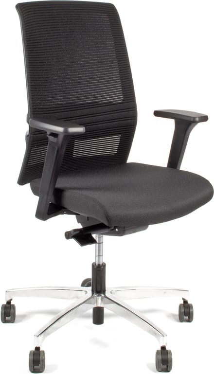 Linea Omnia 01 - Bureaustoel - Ergonomisch EN1335 - Multi verstelbaar- Zwart