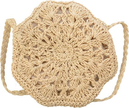 Juleeze Handtas Dames Ø 20 cm Beige Polyester