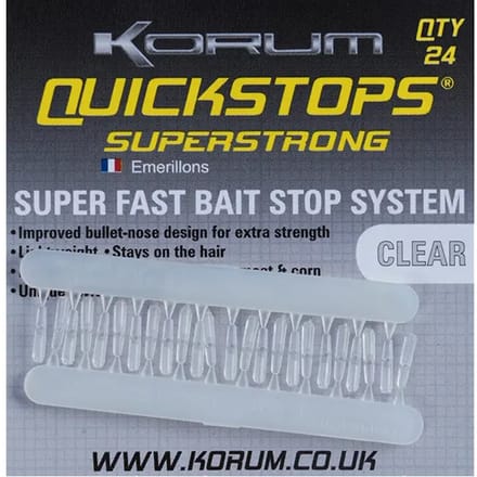 Snaphaak Korum Quickstops (x24)
