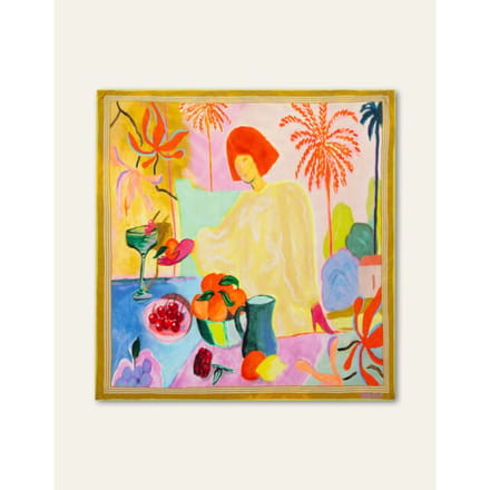 Oilily Asummer Story Sjaal- maatOne size Limeade