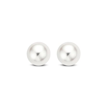 New Bling Goud 9NBG-0010 - Oorknop Bol - Parel - 4mm - Goud