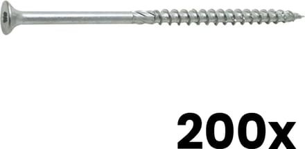 Kelfort Spaanplaatschroef 4.0X70 Tx20 Deeldraad Silverdrill 2.0 - 5567250