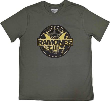 Ramones - Gold Seal Heren T-shirt - L - Groen
