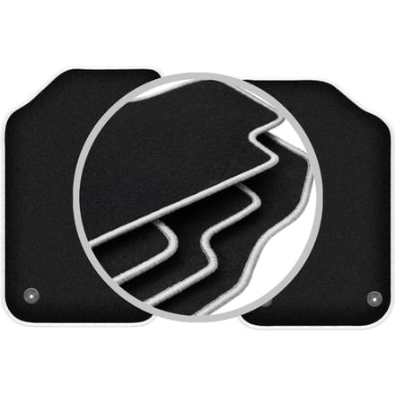 CARLUX-SILVER automatten voor: MG F / TF coupé, cabrio (2007-2011)