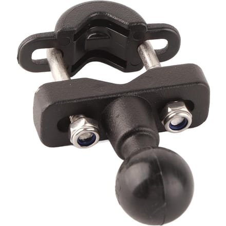Motorfiets Stuur Rail Kogelmontage Basis Kit Telefoonhouder Bevestigingsbeugel Universeel Accessoire black