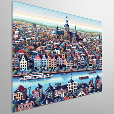 Kunstprint | Wanddecoratie | Dibond | 20 × 20 cm