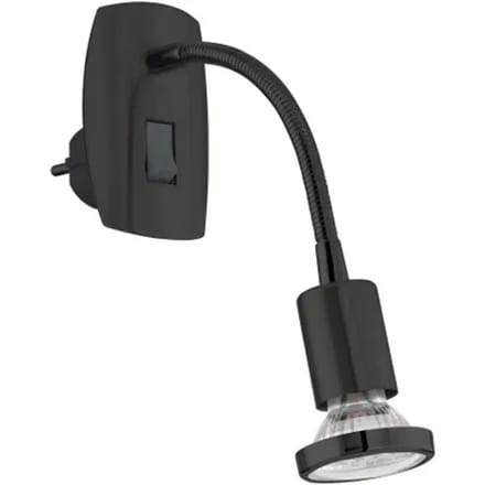 Eglo Stekkerspot Mini 4 Flex Zwart Gu10 4,5w