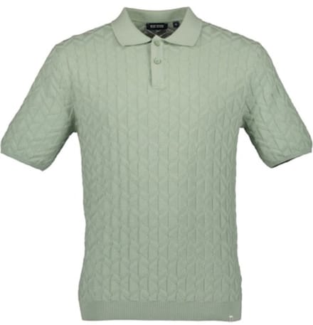 Blue Seven - Trui 327056 groen polokraag KM - maat L