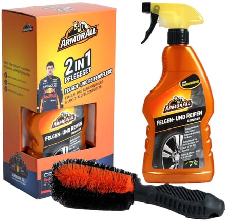 2-in-1 set velgenreiniger 500ml + borstel