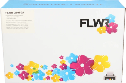 FLWR - Toners / HP 643A / zwart / Geschikt voor HP