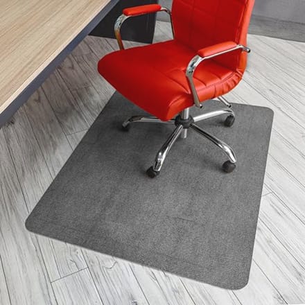Vloerbeschermingsmat 100 x 120 cm - Krasbescherming, Antislip, Bureauonderlegger, Bureaustoelonderlegger