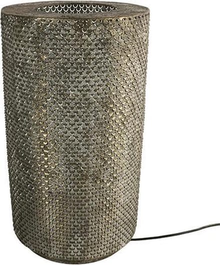 Messing Tafellamp Bella - Ø30,5xH54 cm