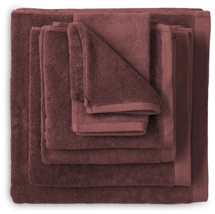 Heckettlane Badhanddoek Rood Bath-Premium 60x110 (set van 2)