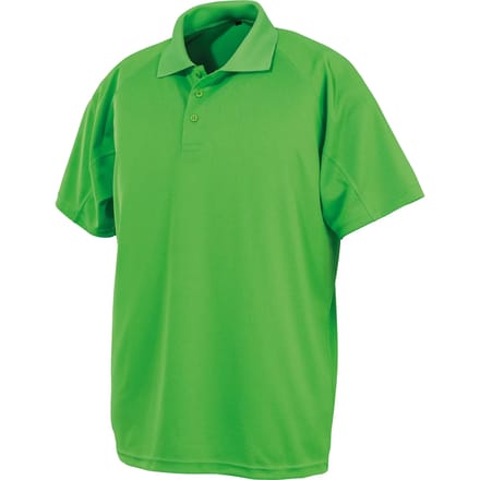 Performance Aircool herenpolo met korte mouwen Lime Green - 3XL