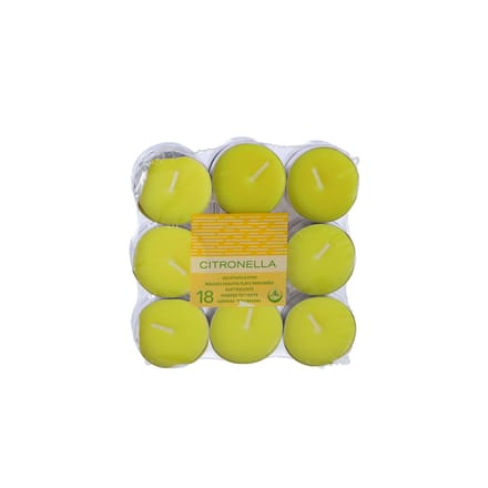 Theelichten Citronella - 4 Uur - - - - - -