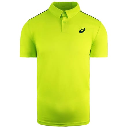 Asics Speler Heren Groen Tennis Poloshirt