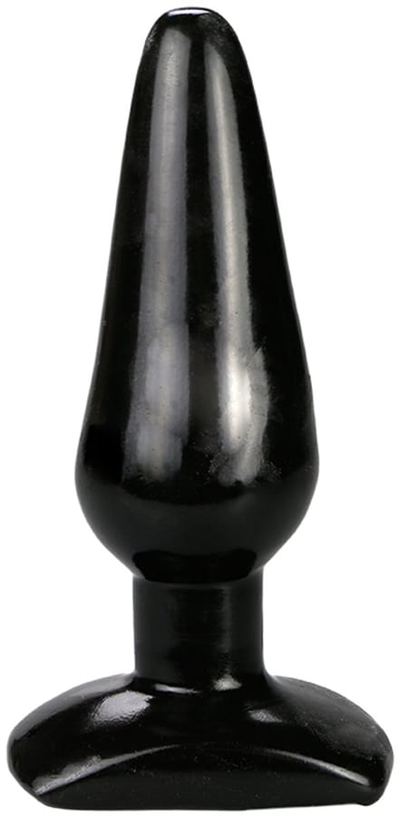 Being Fetish – Anaal Plug – Zwart – 13,5 x 4 cm