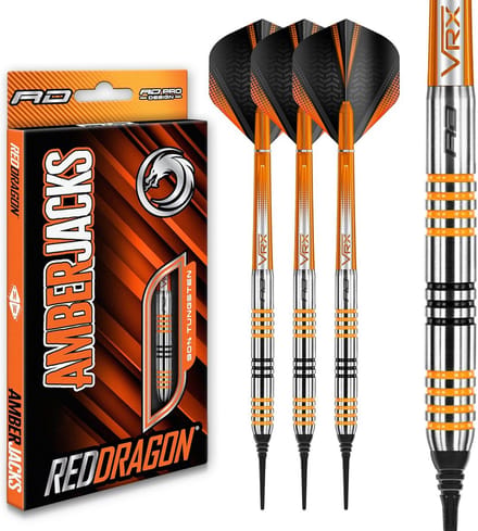 Professionele Softip Darts Set 18g Tungsten met Flights en Shafts
