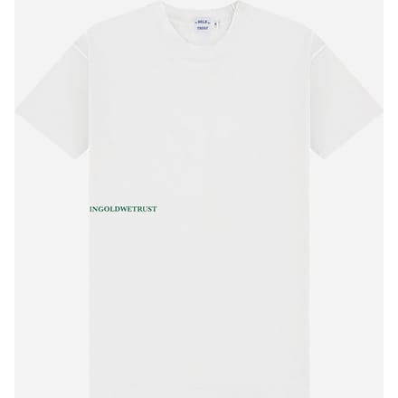 In Gold We Trust The Late White Maat: M | Tops Outlet | Unisex | Wit