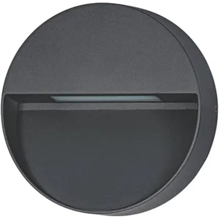 Eglo Buitenwandlamp Maruggio - Rond - Zwart - Cct - 4,8w