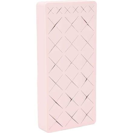 Siliconen Lippenstift Houder 24 Stuks Make-up Display Case voor Make-up Kwast Lippenstift Sieraden Nagellak Roze roze