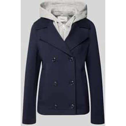 Regular fit sweatjack met viscose