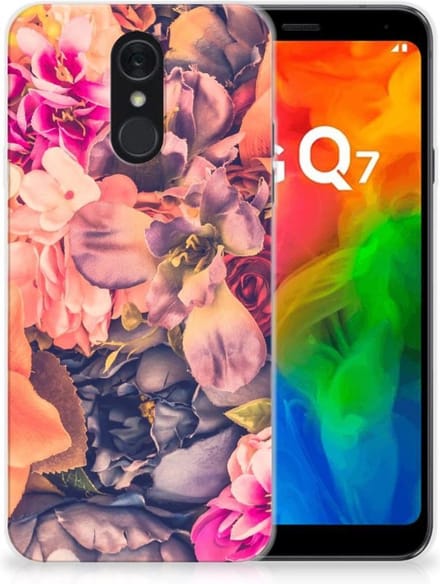 LG Q7 TPU Case Bosje Bloemen