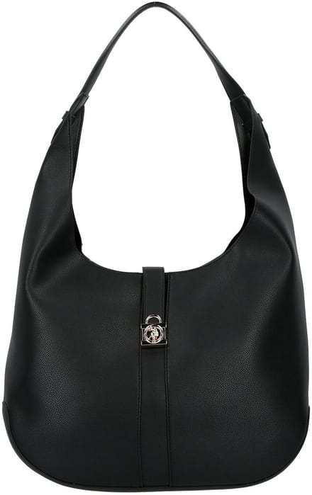 U.S. POLO ASSN. schoudertas Winterberry Hobo Bag Black zwart