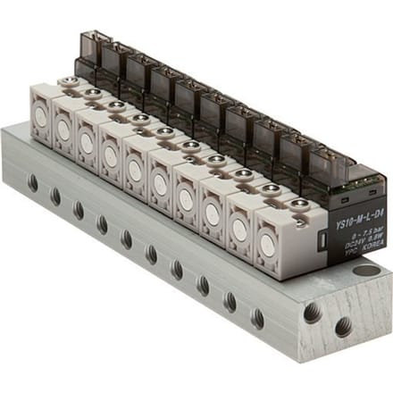 Manifold 4-Stations YPC YSV10 en YSV11
