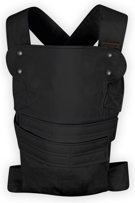 Marsupi Classic Black - maat S/M - taille 65-100 cm - draagzak baby