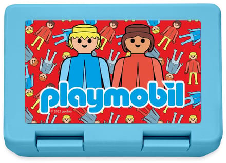 Playmobil Logo En Klassieke Figuren Broodtrommel Lunchbox