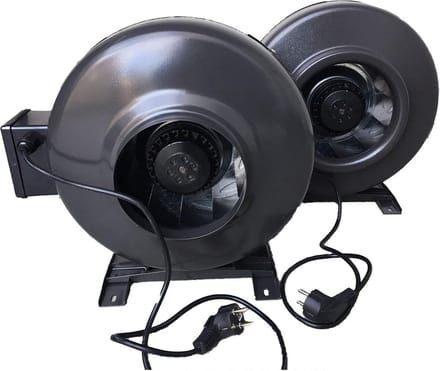 Krachtige Buisventilator met Voet voor Afzuiging en Ventilatiesystemen