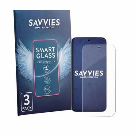 3 Stuks Savvies Screenprotector - geschikt voor Vivo S60 - beschermfolie glas transparant