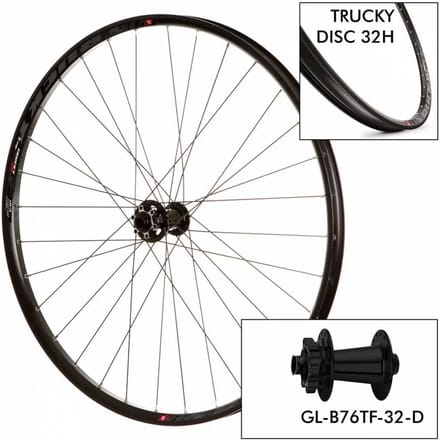 Fietswiel Mach1 D. Trucky30 32H - TF 15x110