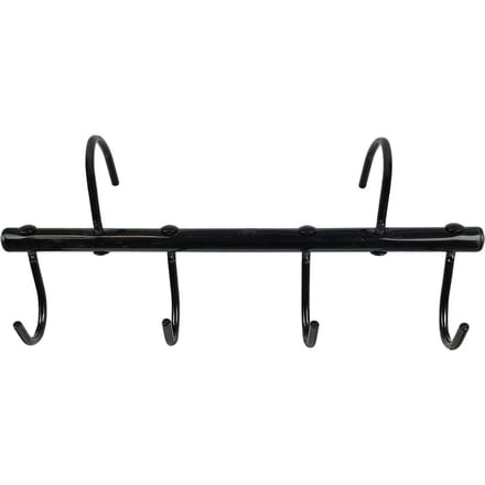 York Steel Coat Zwart met 4 Haken - Draagbaar