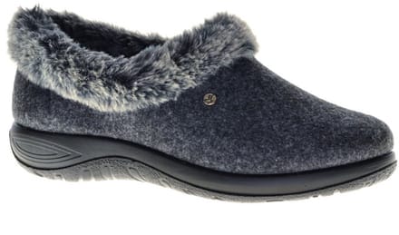 Fly Flot Pantoffel Antracite maat 42